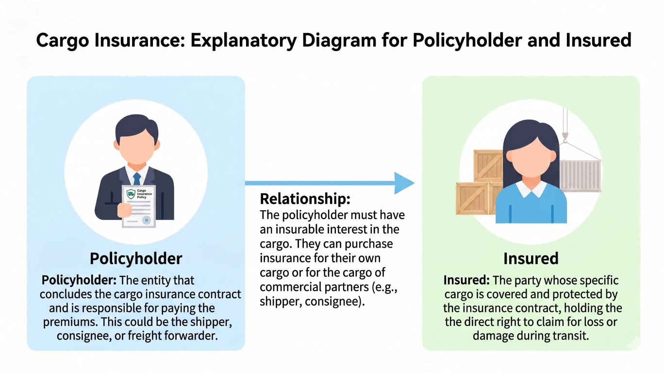 Policyholder vs Insured in Cargo Insurance
