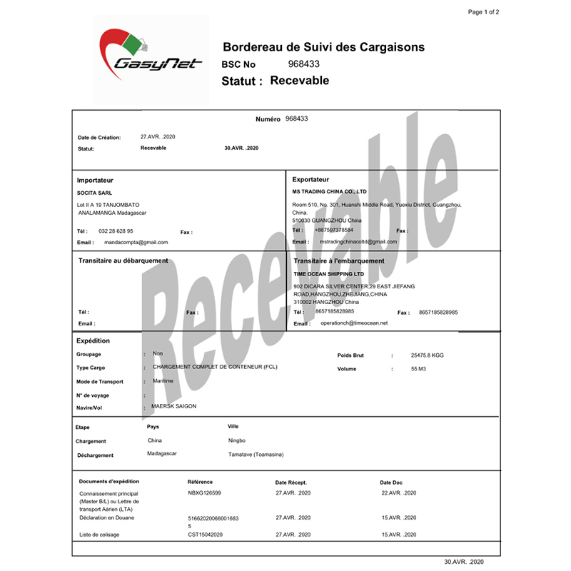 Madagaskar BSC